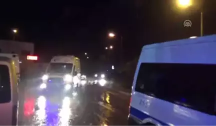 Polislerin Bulunduğu Araç Kaza Yaptı: 5 Yaralı