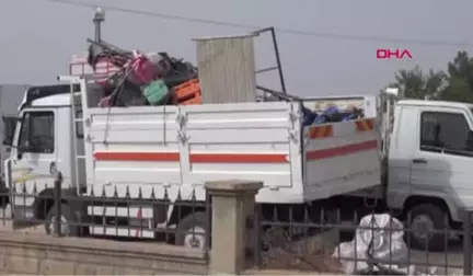 Şanlıurfa Akçakale'de Kampta Barınan Suriyelilerin Tahliyesine Başlandı