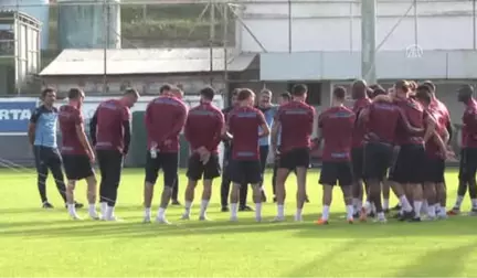 Trabzonspor'da, Büyükşehir Belediyesi Erzurumspor Maçı Hazırlıkları