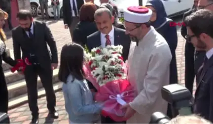 Tunceli, İlk Kez Bir Diyanet Başkanını Ağırladı