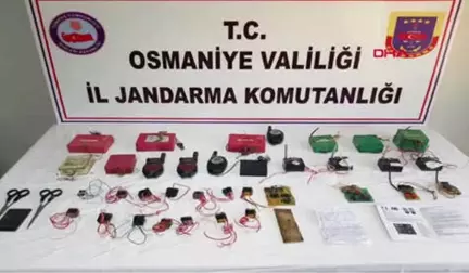 Osmaniye Amanos Dağı'nda Bomba Yapımında Kullanılan Malzemeler Bulundu