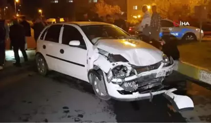 Otomobilin Çarptığı Cip Takla Attı: 2 Yaralı