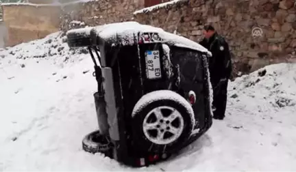 Suşehri'nde Trafik Kazaları - 5 Yaralı