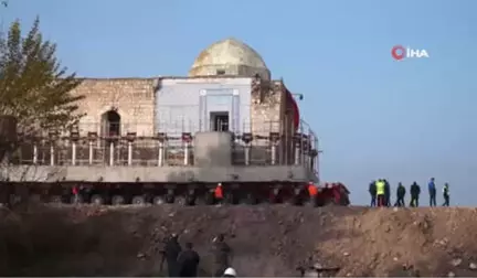 Hasankeyf'te 630 Yıllık Cami Yeni Yerine Taşındı