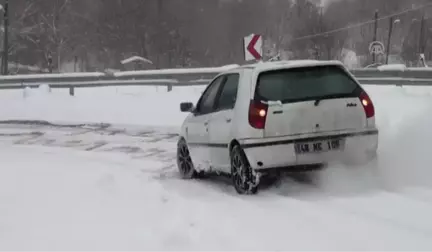 Kar Yağışı Başkentin Kırsalında Güzel Manzaralar Oluşturdu