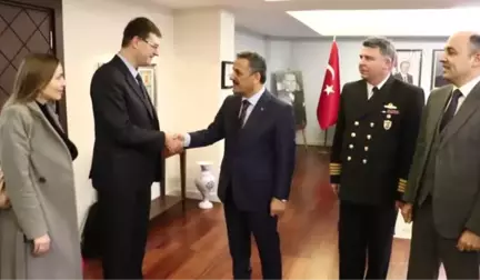 Samsun Açıklarında Batan Gemi - Ukrayna Heyetinden Vali Kaymak'a Ziyaret