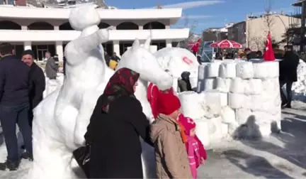 Giresun'da Kar Festivali Düzenlendi