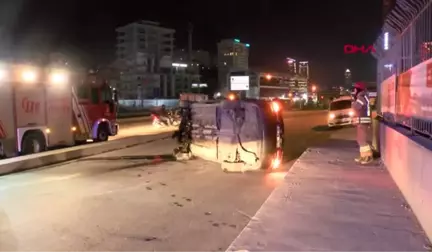 İstanbul Kağıthane'de Trafik Kazası: 1 Yaralı