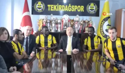 Tekirdağspor'da 4 Transfer Birden