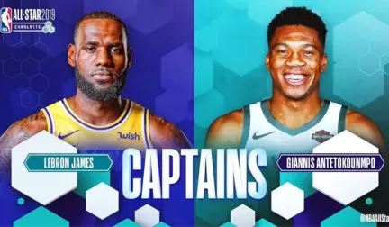 Nba All-Star'da İlk 5'ler ve Kaptanlar Belli Oldu