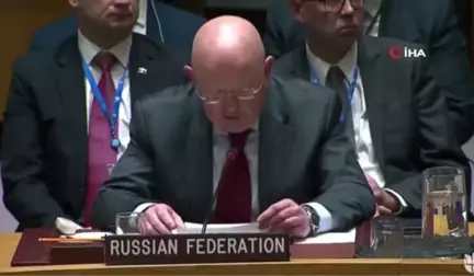 BM'de Konuşan Rus Büyükelçi Nebenzia: 