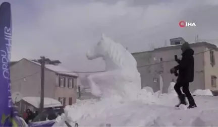 Çambaşı Kar Festivali Dolu Dolu Geçti