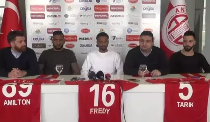 Antalyaspor'da 3 Transfer İçin İmza Töreni