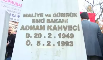 Adnan Kahveci Vefatının 26. Yılında Anıldı