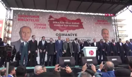 Osmaniye MHP'li Yalçın: CHP ve İp, Hdp ile Birlikte Hareket Ediyor