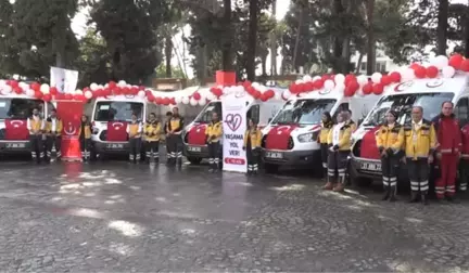 Hatay'a 6 Yeni Ambulans