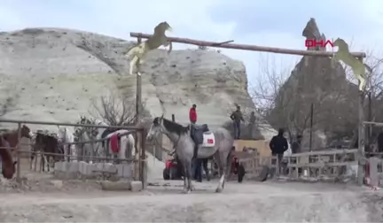 Nevşehir Göreme'de Kaçak Yapıların Yıkımına Devam Ediliyor