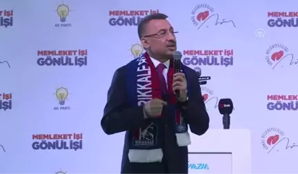 Cumhurbaşkanı Yardımcısı Oktay: 