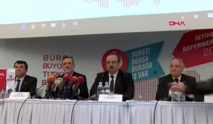 Bursa Bursa'nın 2019 Hedefi 120 Bin Kişilik İstihdam