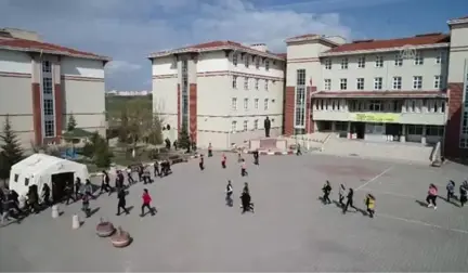 Lisede Deprem Tatbikatı