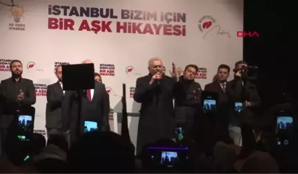 Binali Yıldırım Ataşehir'de Servisçilere Hitap Etti