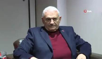 Binali Yıldırım, Anavatan Partisi Genel Başkanı İbrahim Çelebi ile Görüştü