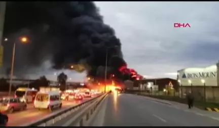 Kocaeli Gebze'de Fabrika Yangını