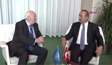 Dha Dış - Bakan Çavuşoğlu, Medeniyetler İttifakı Yüksek Temsilcisi Miguel Moratinos'u Kabul Etti