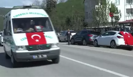 Giresun'da Şehide Son Görev