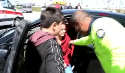 Aksaray Çarptığı Kadın Ağır Yaralandı, Sürücü Otomobili İçin Gözyaşı Döktü