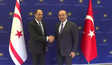 Çavuşoğlu KKTC Başbakan Yardımcısı ve Dışişleri Bakanı Kudret Özersay ile Görüştü