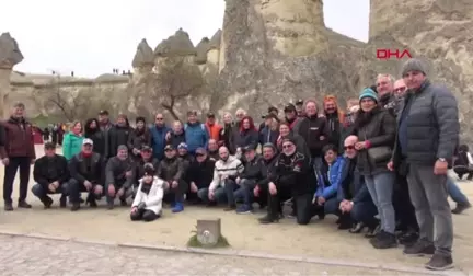 Nevşehir Motosiklet Tutkunları Kapadokya'da