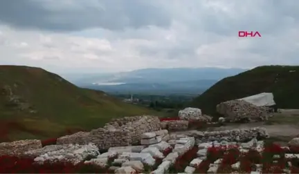 Denizli Antik Kent Laodikya Kır Çiçekleriyle Rengarenk Oldu