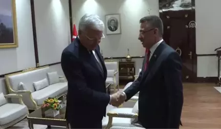 Cumhurbaşkanı Yardımcısı Oktay, Belçika Başbakan Yardımcısı Reynders'i Kabul Etti