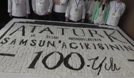 500 Kilogram Çikolatadan Atatürk Anıtı