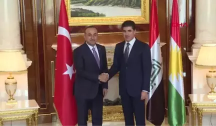 Dha Dış - Çavuşoğlu, Ikby Başbakanı Neçirvan Barzani ile Görüştü