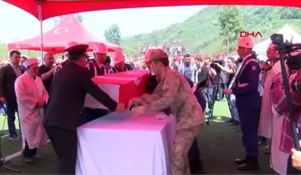 Ordu Şehit Uzman Çavuş Volkan Demirci Memleketi Ordu'da Son Yolculuğuna Uğurlandı