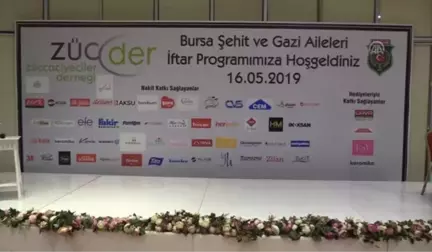 Bursa'da Şehit ve Gazi Aileleri İftarda Bir Araya Geldi