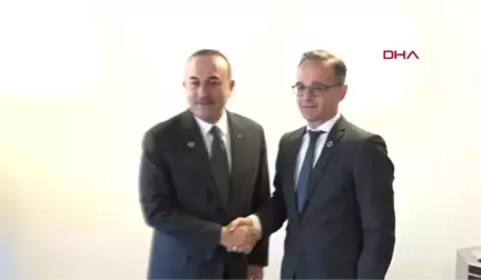 Dha Dış - Çavuşoğlu, Finlandiya'da Almanya Dışişleri Bakanı Heiko Maas ile Görüştü