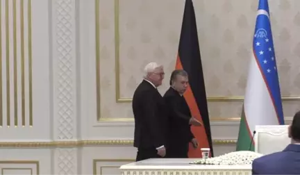 Almanya Cumhurbaşkanı Steinmeier Özbekistan'da - TAŞKENT