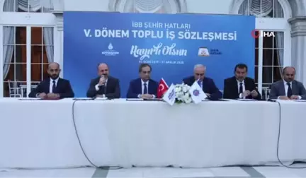 İBB Şehir Hatları'nda yüzleri güldüren toplu iş sözleşmesi imzalandı