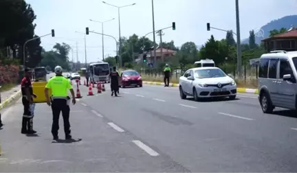 Edremit Körfezi'nde bayram trafiği drone ile denetlendi - BALIKESİR