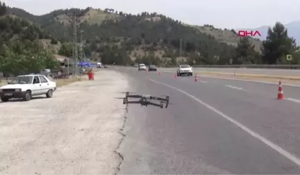 KAHRAMANMARAŞ Kırmızıda geçerken drone ile yakalanan sürücü Havadan yedik cezayı