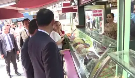 Bakan Kurum'dan esnaf ziyareti - İSTANBUL