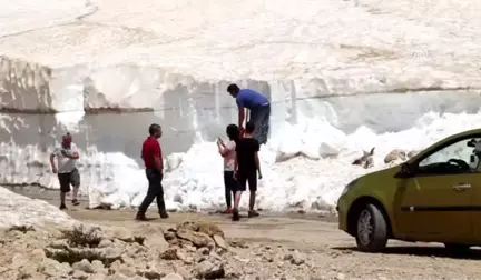 Denizden çıkıp kar keyfi yaşıyorlar (2) - KONYA