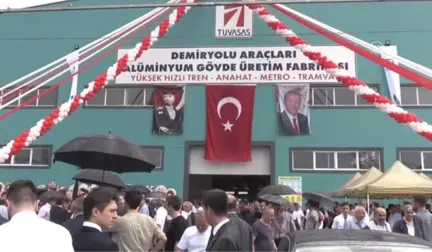 TÜVASAŞ'ın Alüminyum Gövde Üretim Fabrikası açıldı -SAKARYA