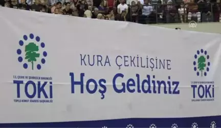 TOKİ konutları için kura heyecanı