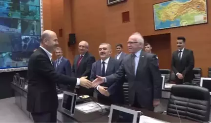 Soylu, Seçim Güvenliği Toplantısı'na katıldı