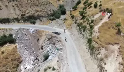 Türk sporcular Mardin'deki dağ bisikleti yarışlarına damga vurdu