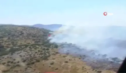 Balıkesir'de korkutan orman yangın: Yangına havadan ve karadan müdahale ediliyor